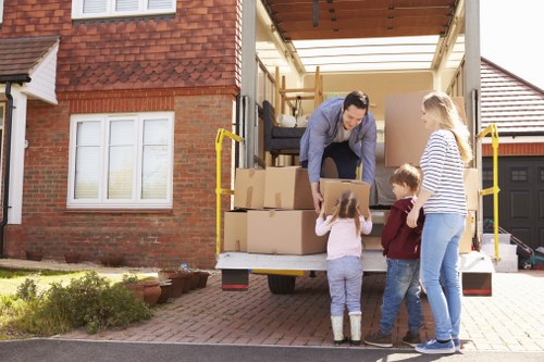 Removal truck hire for a house move in Barnet