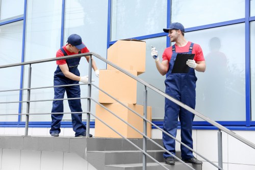 Office furniture dismantling and reassembly support during a Barnet relocation