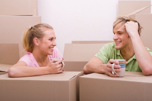 Careful unpacking and room organisation in Barnet