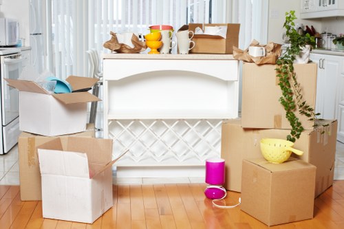 Preparation and packing for storage in Barnet