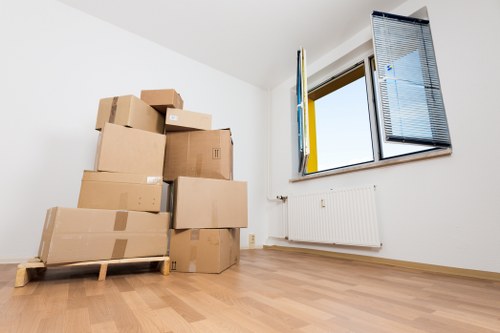 Office removals team planning a commercial move in Barnet