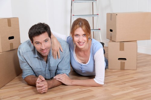 Packing and transporting furniture for domestic removals in Barnet