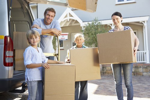 Commercial same day removals support for a Barnet office move