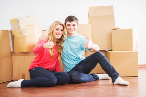 Final safety check and policy review for a removal service