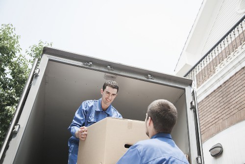 Moving furniture from a flat with stairs in Barnet