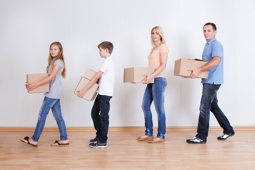 Barnet moving van prepared for residential and commercial transport