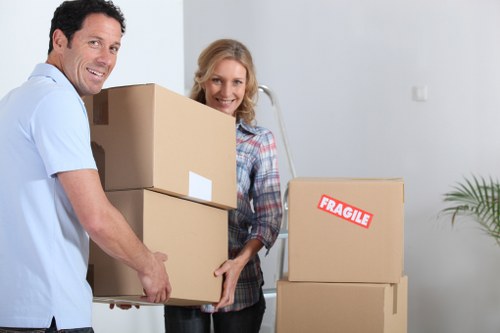 Local movers handling a flat move in Barnet with stairs and access considerations